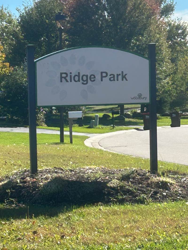 walking near me in Ridge Park in autumn