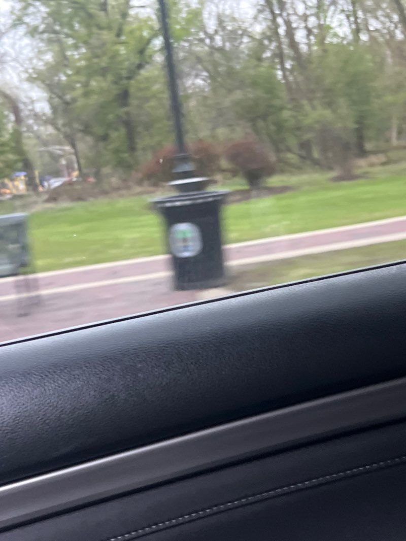 walking near me in LaFramboise Woods in spring