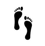 Pé descalço profile