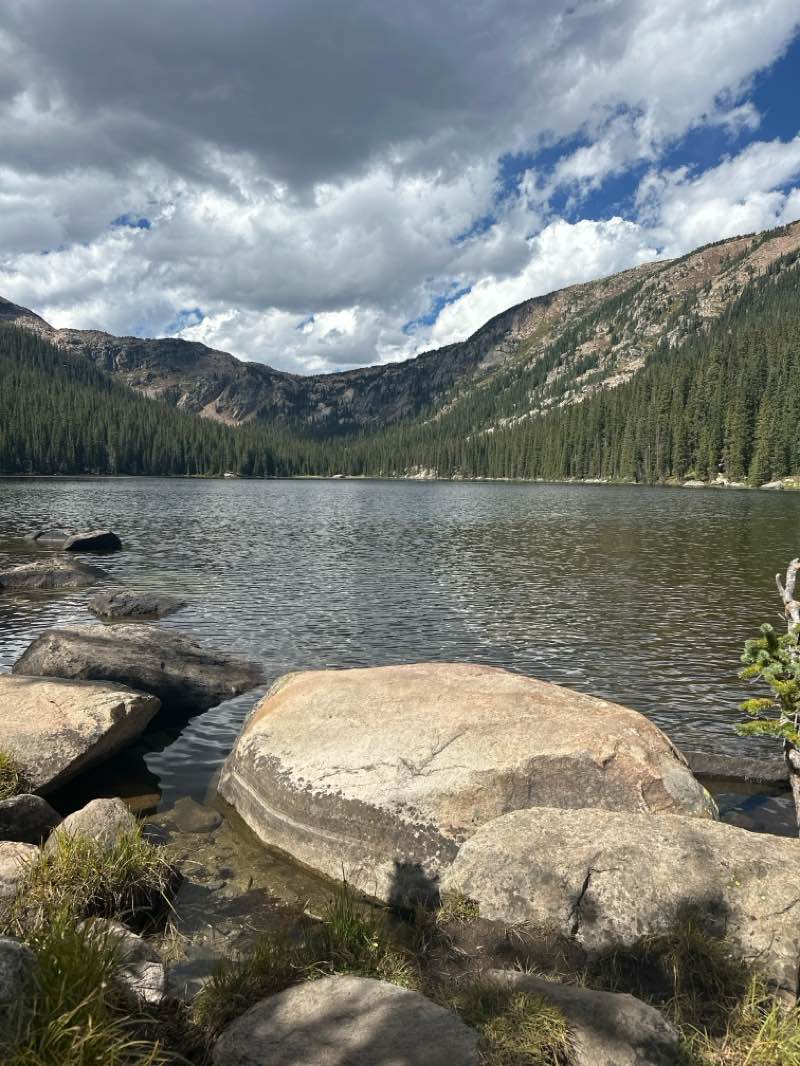 walking near me in Holy Cross Wilderness in autumn