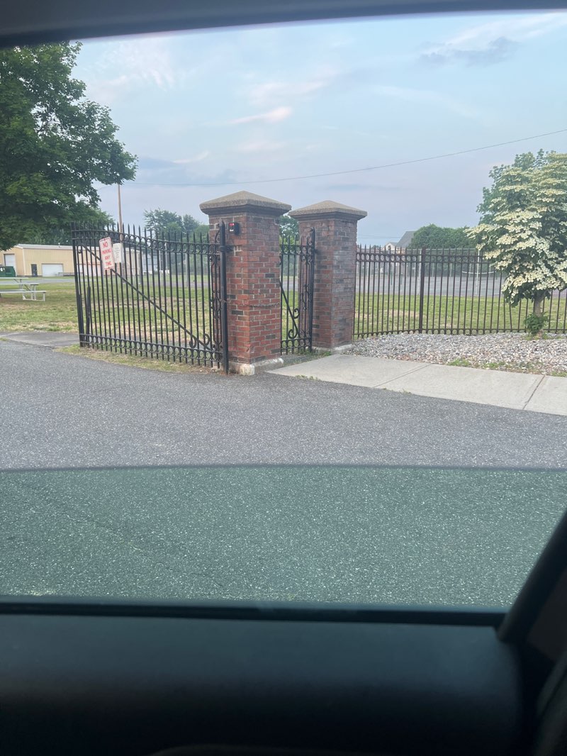 walking near me in Whitney St. Park in summer
