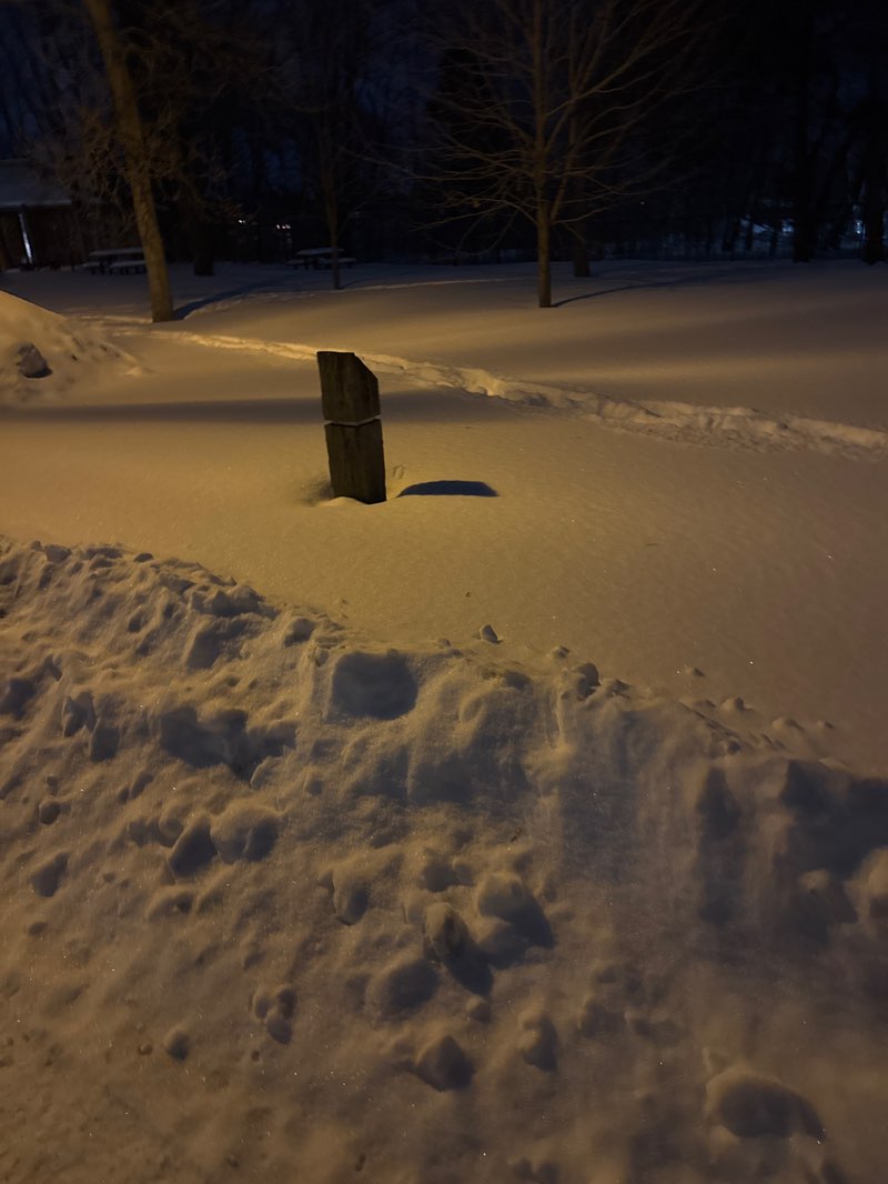 walking near me in Berge Couvrette in winter