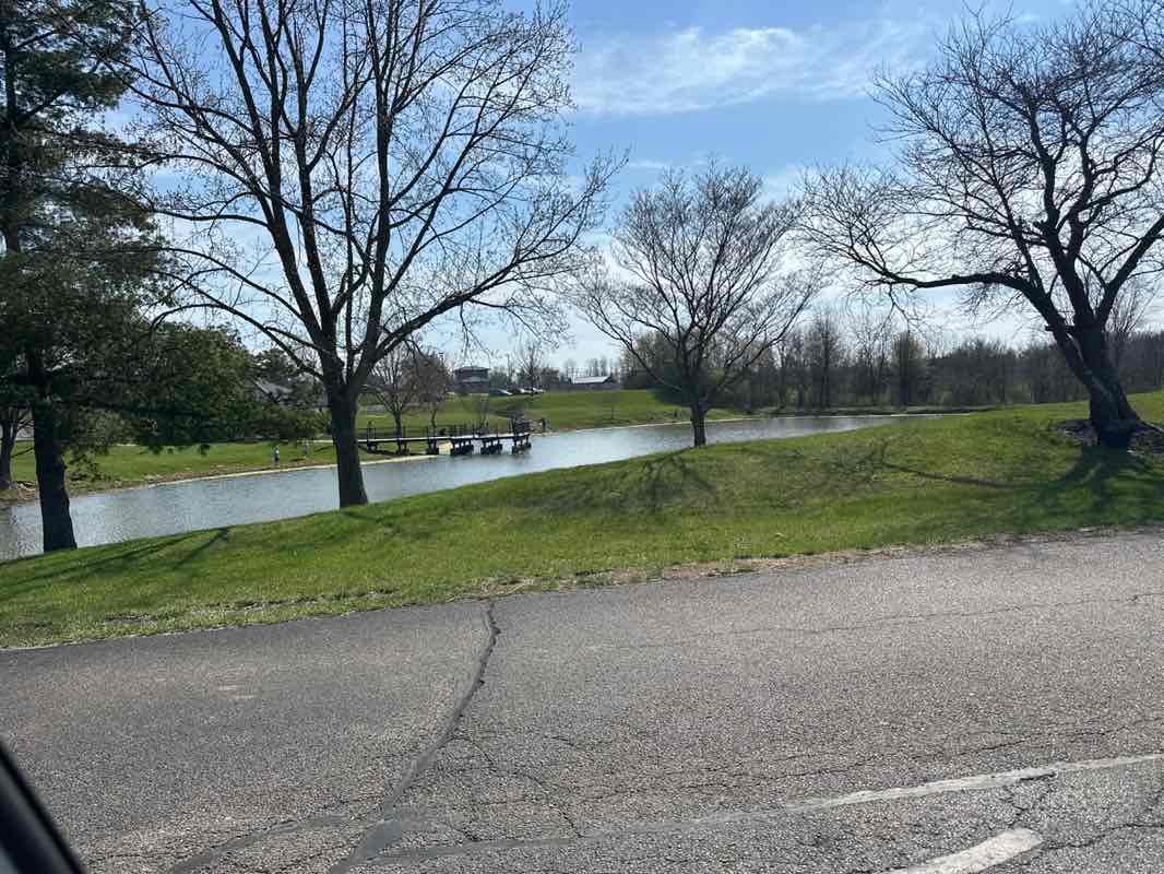 walking near me in Middleton-Mills Park in spring