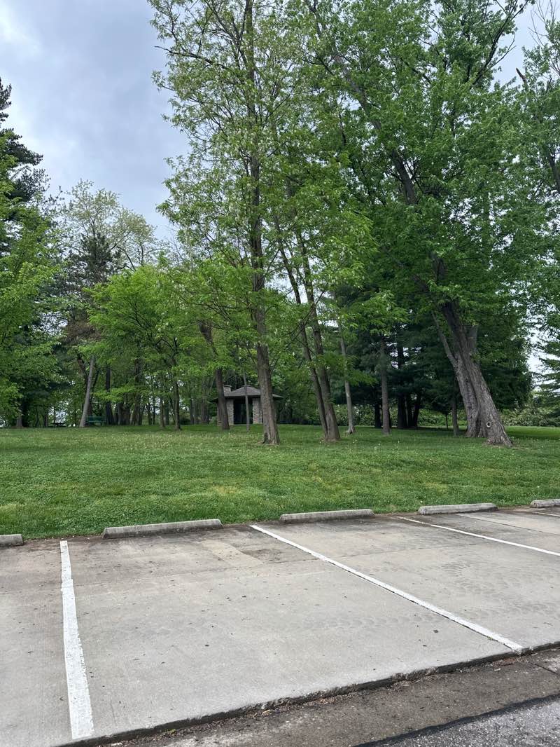walking near me in President’s Park in spring