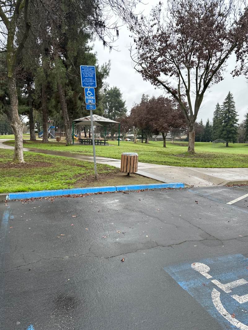 walking near me in Blaine Park in winter