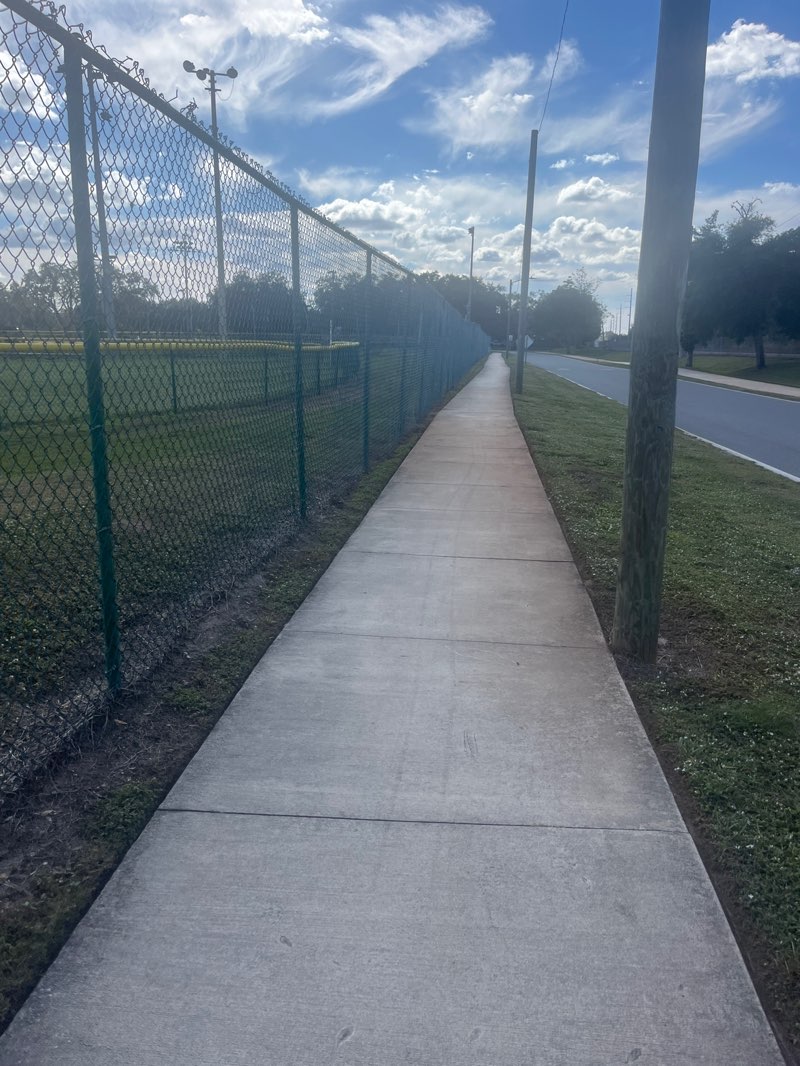 walking near me in Candyland Park in winter