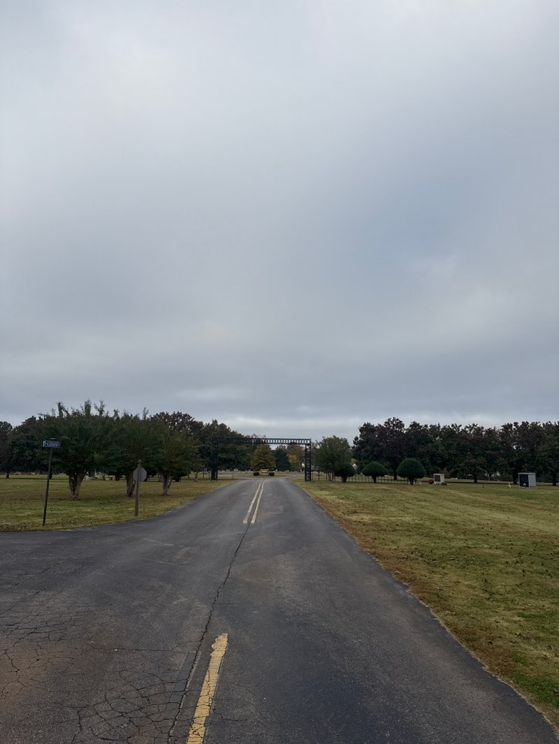 walking near me in Oakwood Memorial Gardens in autumn