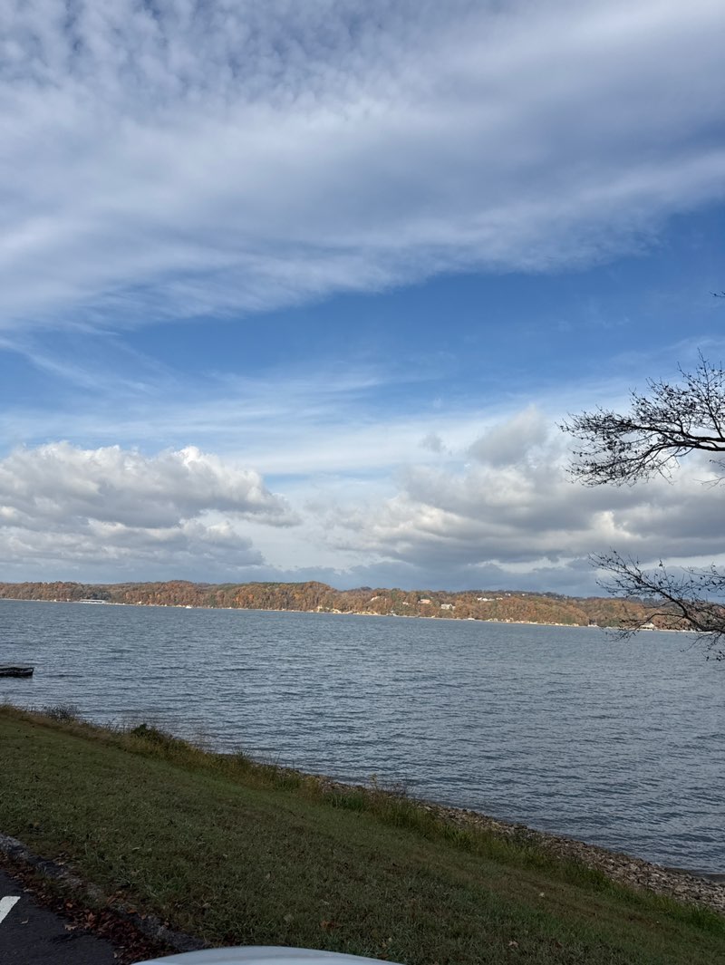 walking near me in Booker T Washington State Park in autumn