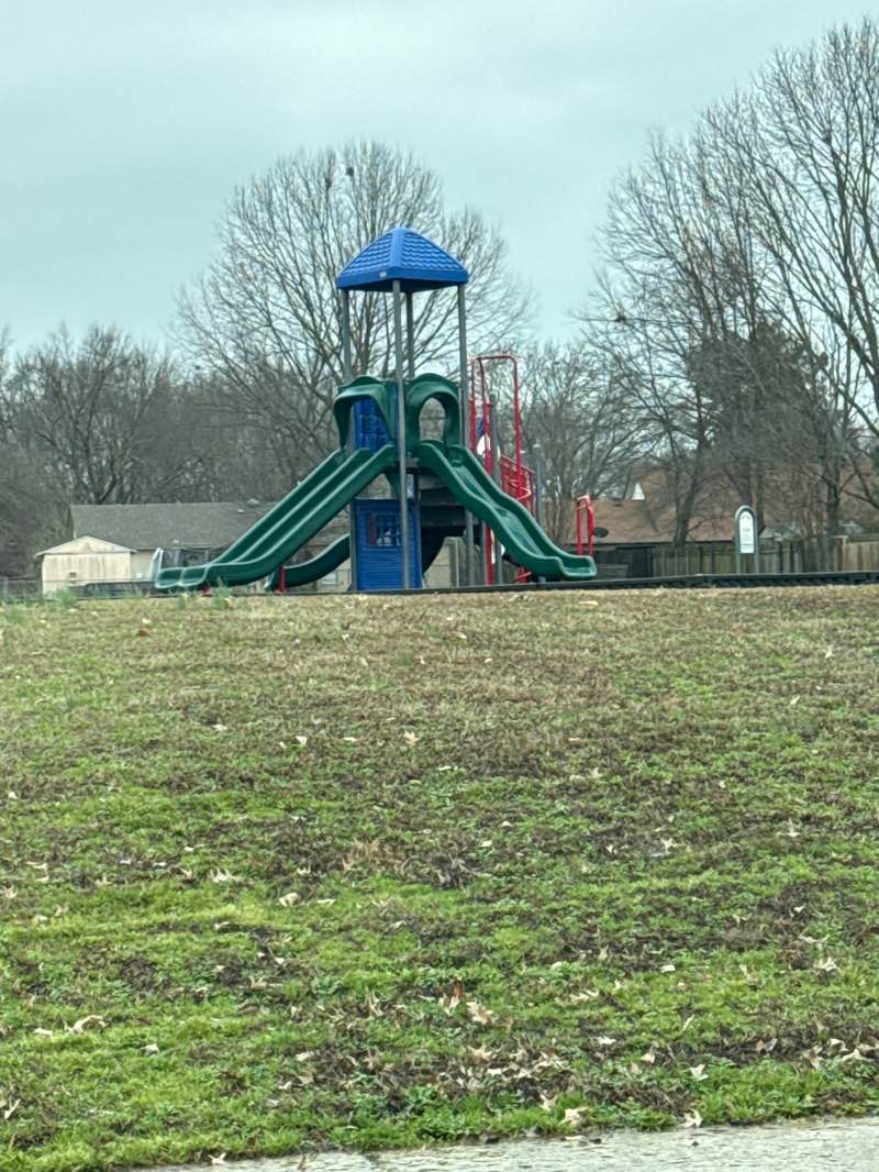 walking near me in Churchwood Park in winter