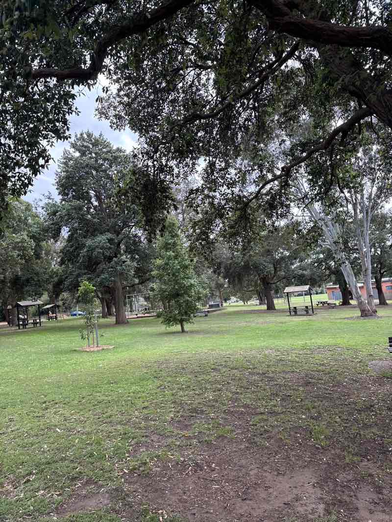 walking near me in Olds Park in spring