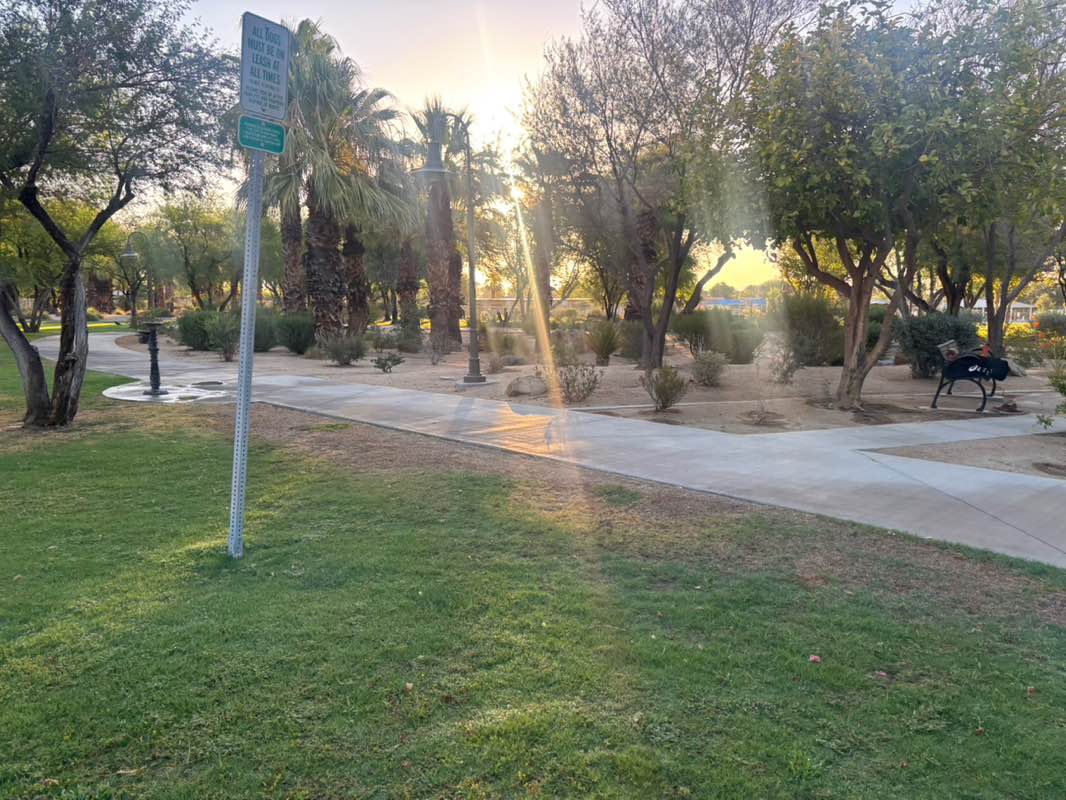 walking near me in The Wellness Park in summer
