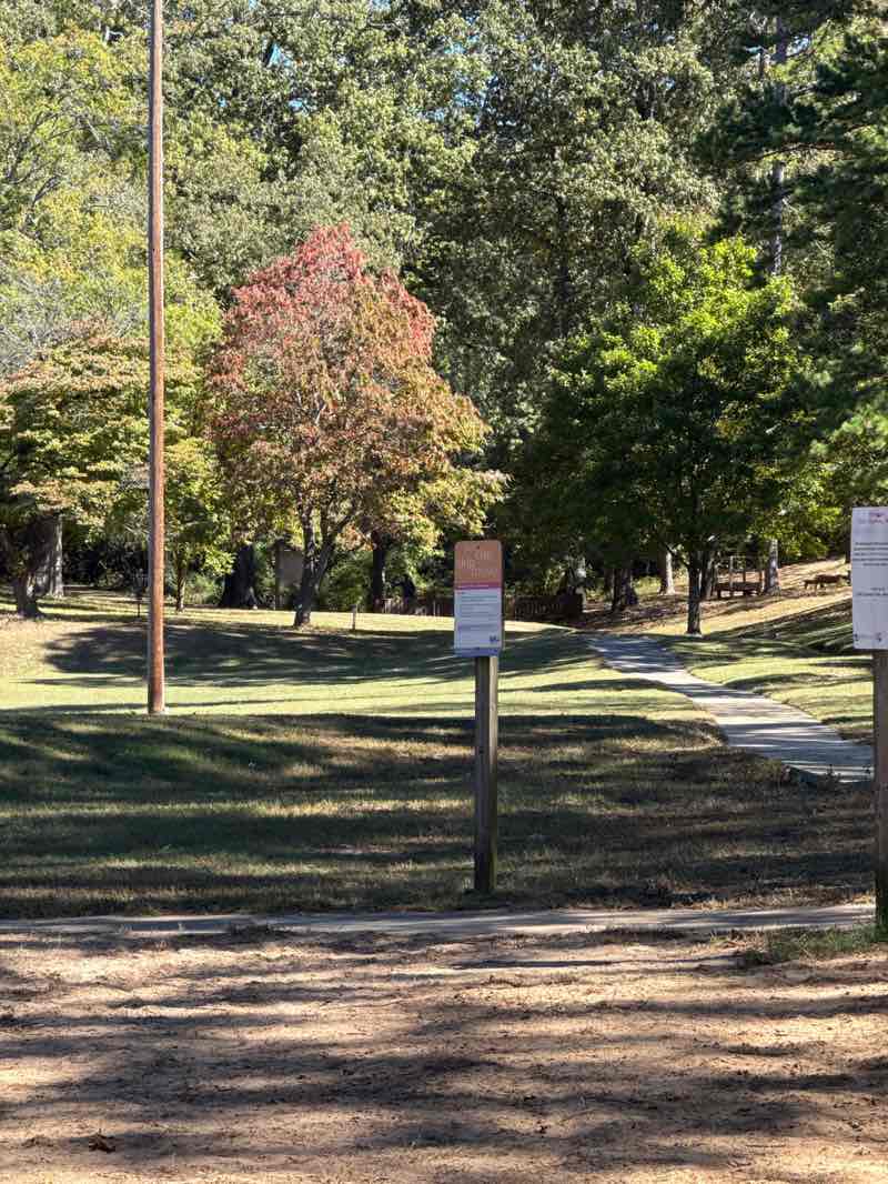 walking near me in Avent Park in autumn