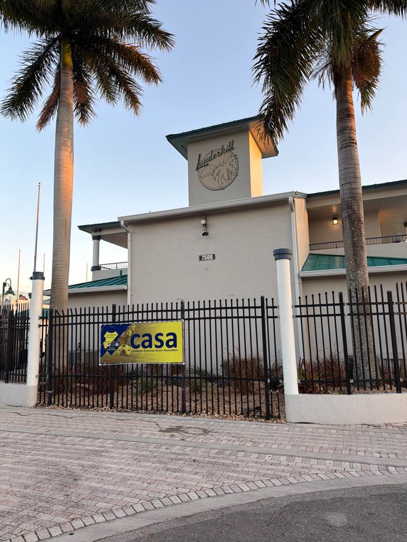 walking near me in Lauderhill Sports Park in winter