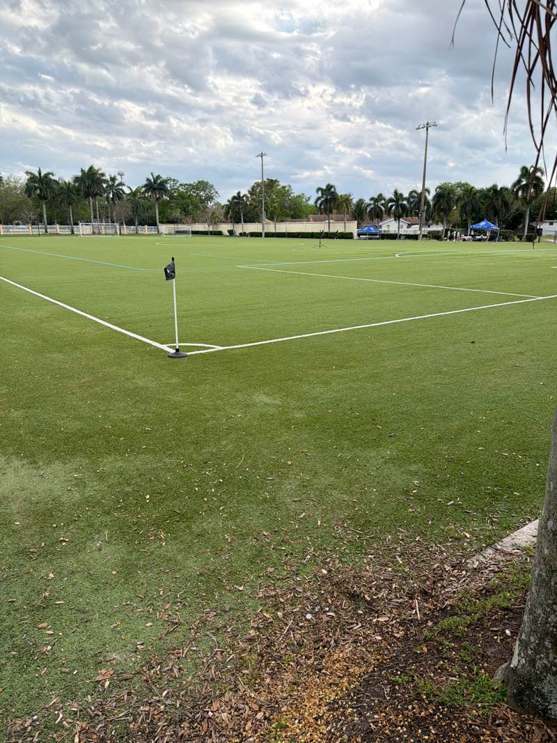 walking near me in Soccer Park in spring