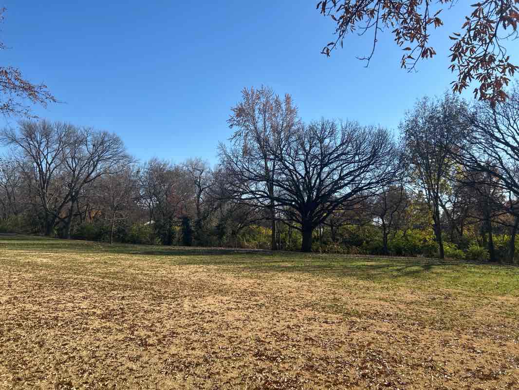 walking near me in Crestview Park in autumn