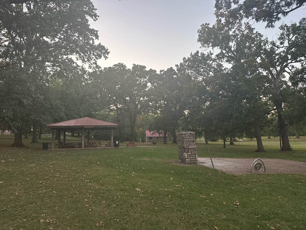 walking near me in Carondelet Park in autumn