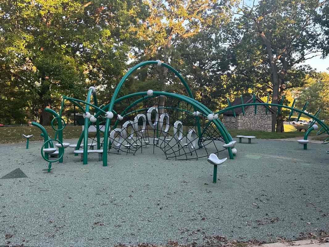 walking near me in Tilles Park in autumn