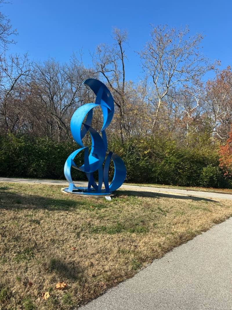 walking near me in Norm West Park in autumn