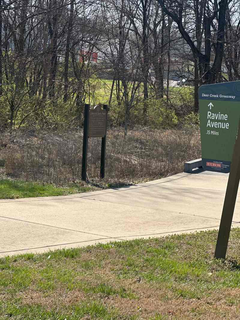 walking near me in Lorraine Davis Park in spring