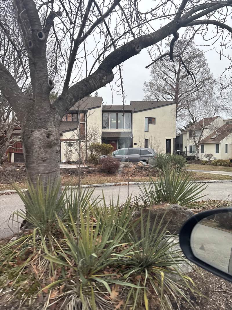walking near me in Packer Park in winter
