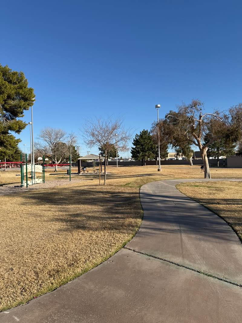 walking near me in Fitch Park in winter