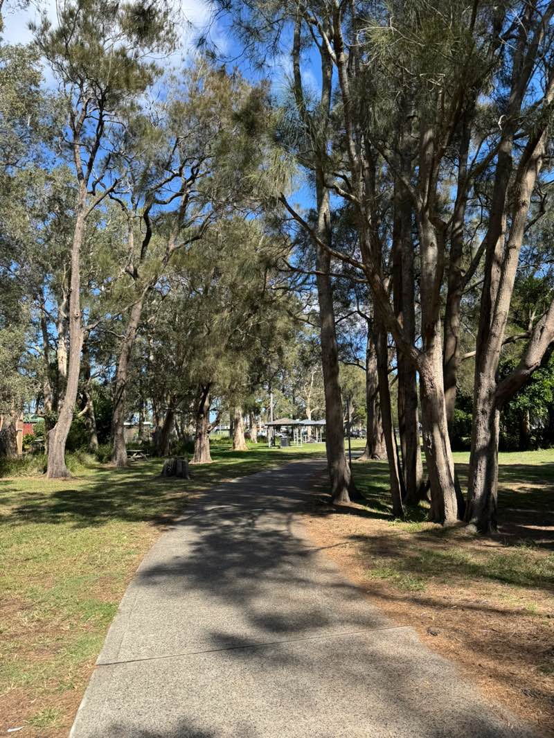 walking near me in Long Jetty Foreshore Reserve in autumn