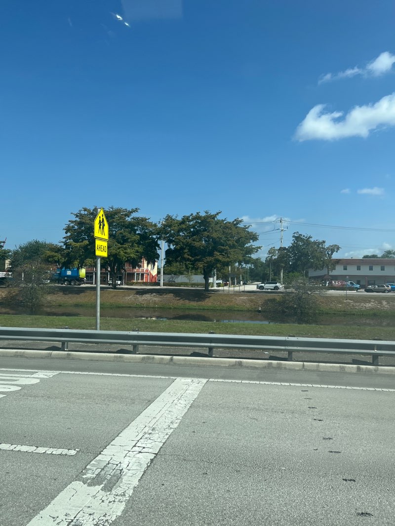 walking near me in Orange Drive Linear Park in spring