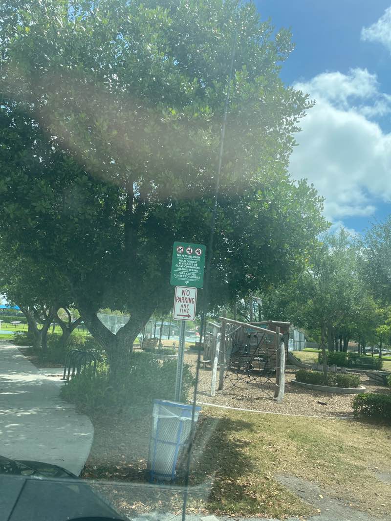 walking near me in South Dade Park in spring