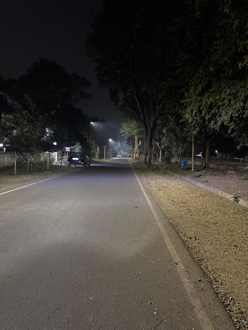 walking near me in Coperative College Ground in winter