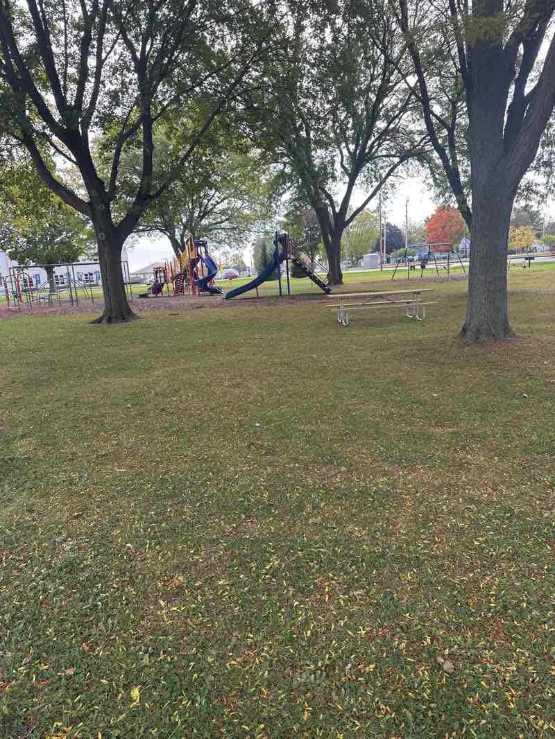 walking near me in North Goodrich Park in autumn