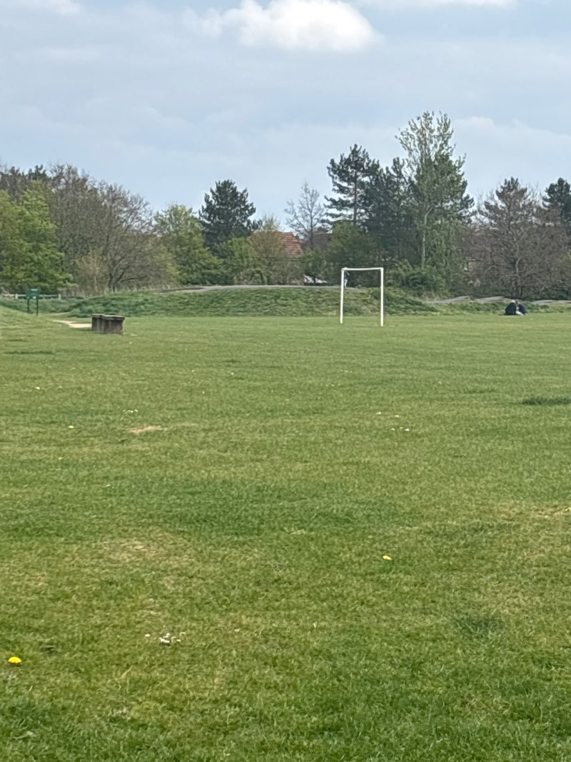 walking near me in Browns Wood Field in spring