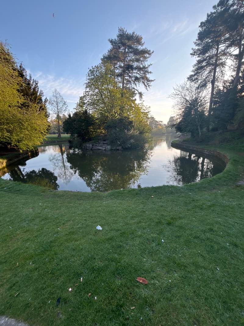 walking near me in Bedford Park in spring