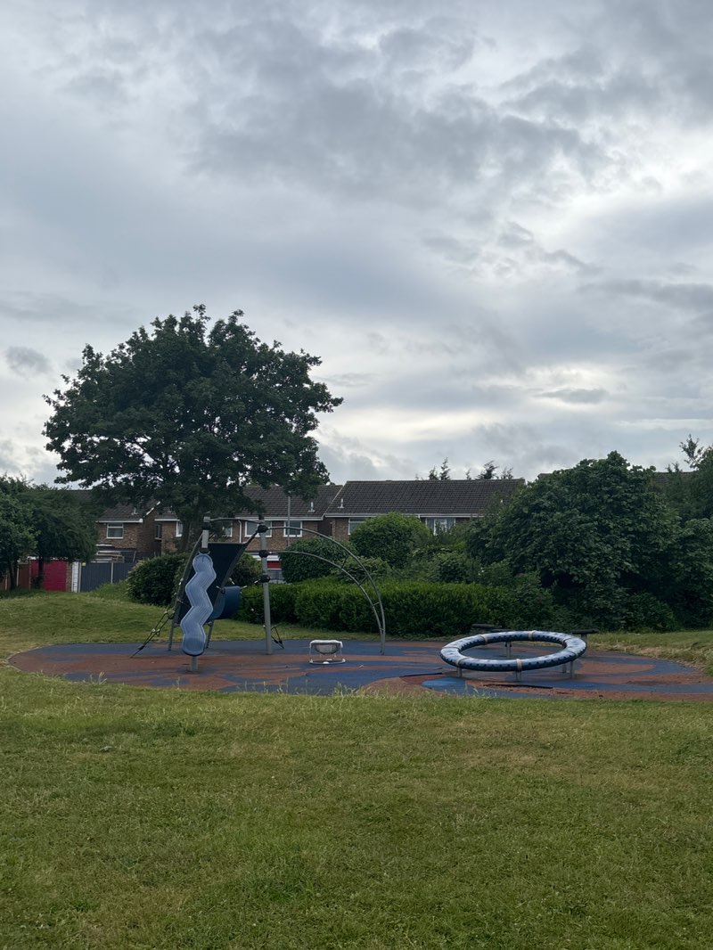 walking near me in Springfield Playground in spring