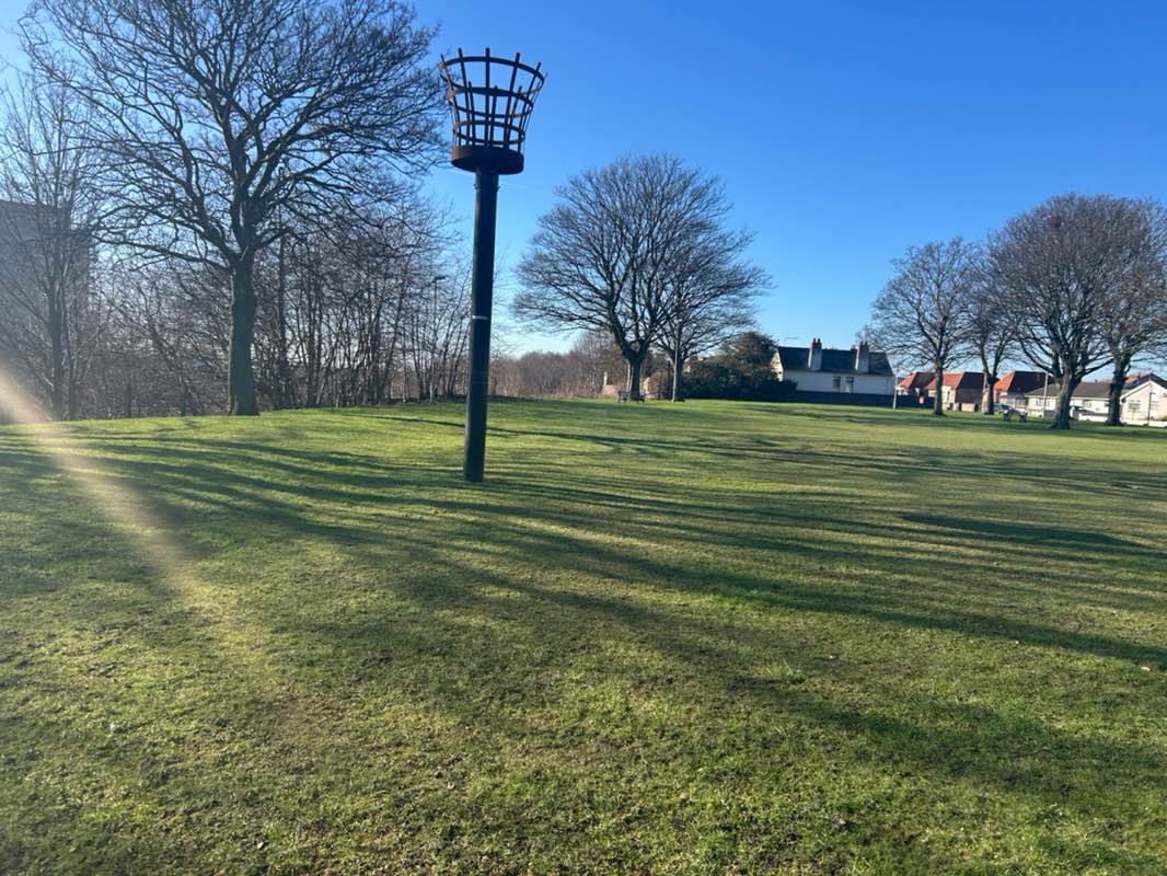 walking near me in Memorial Park in spring