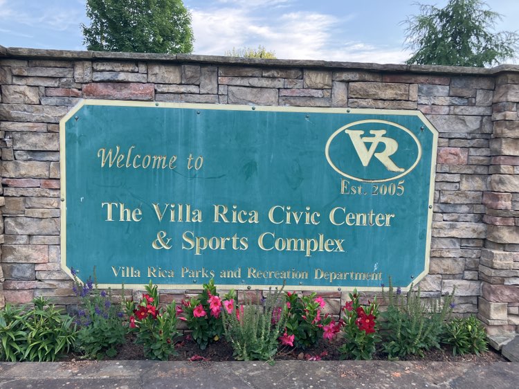 walking near me in Villa Rica Sports Complex in summer