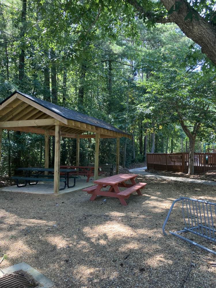 walking near me in Castle Playground Park in summer