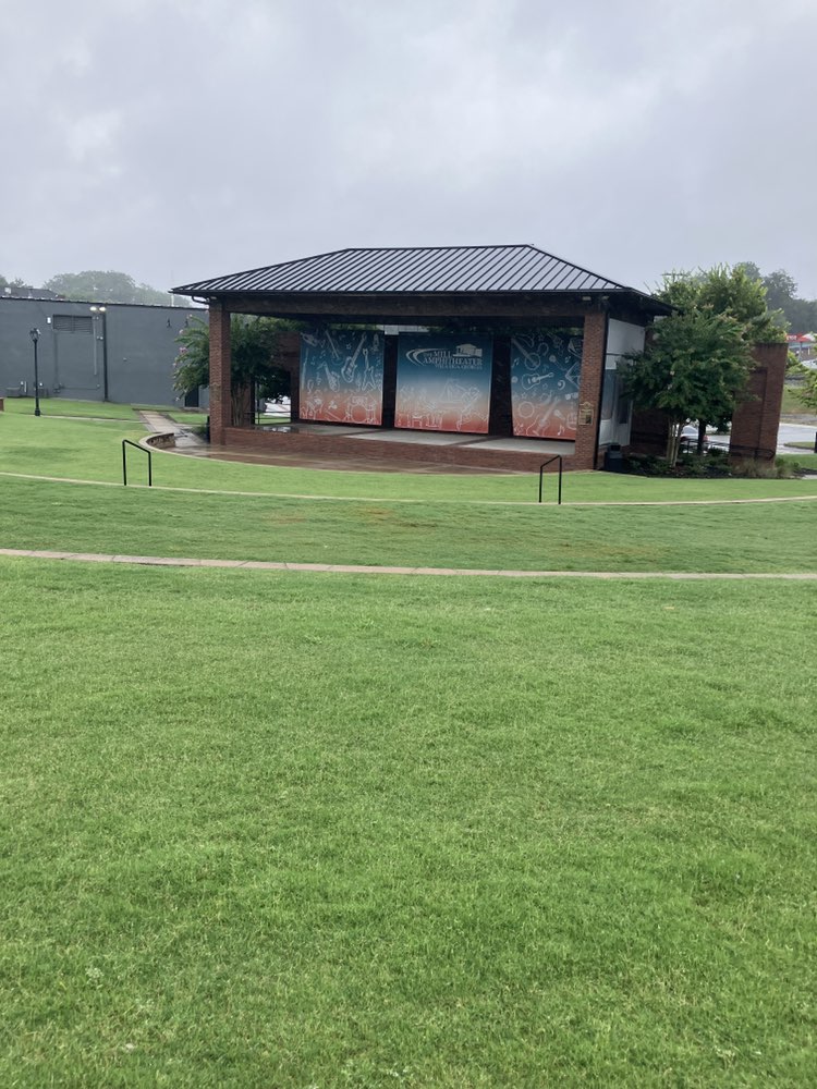 walking near me in The MILL Amphitheater in autumn