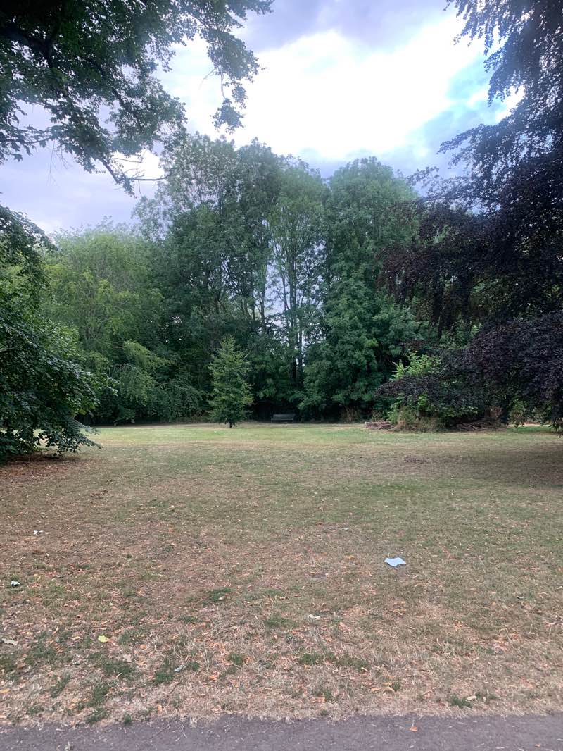 walking near me in Bantock Park in summer