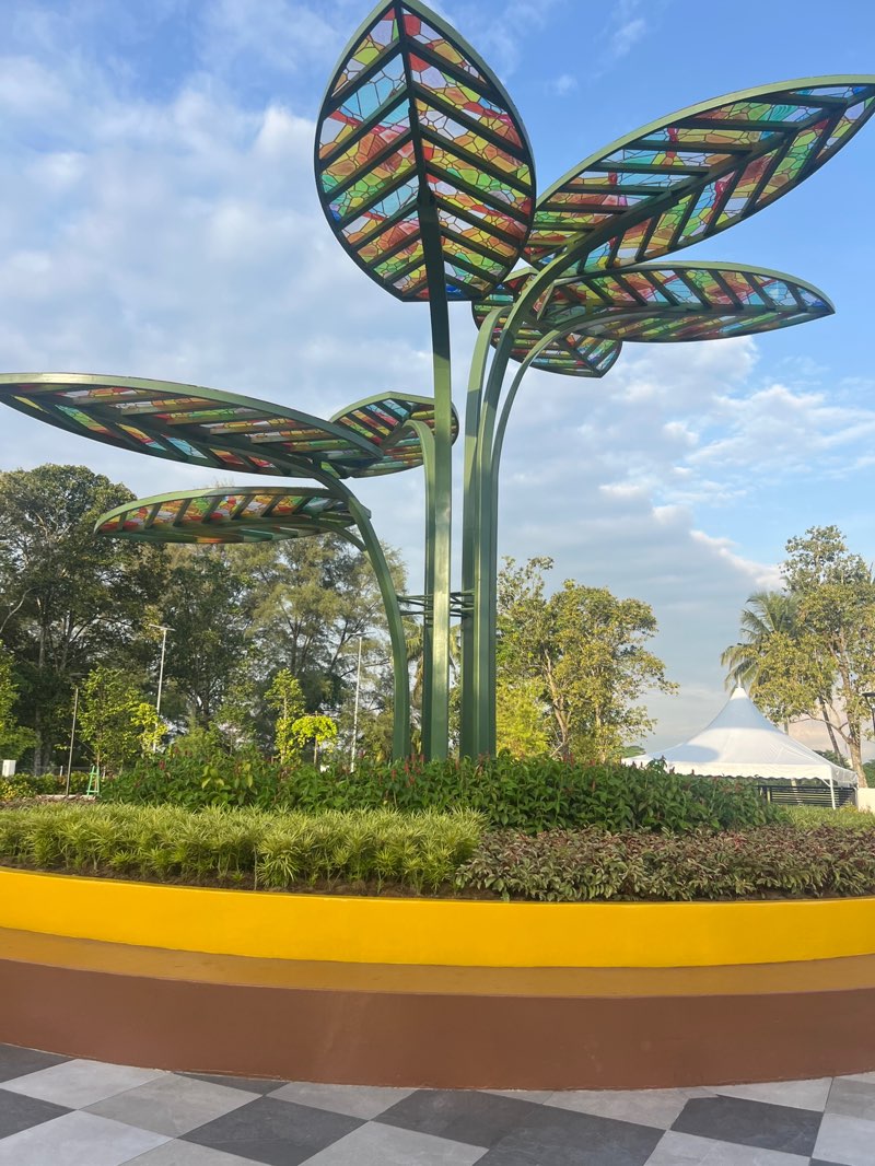 walking near me in Danga Bay Park in summer