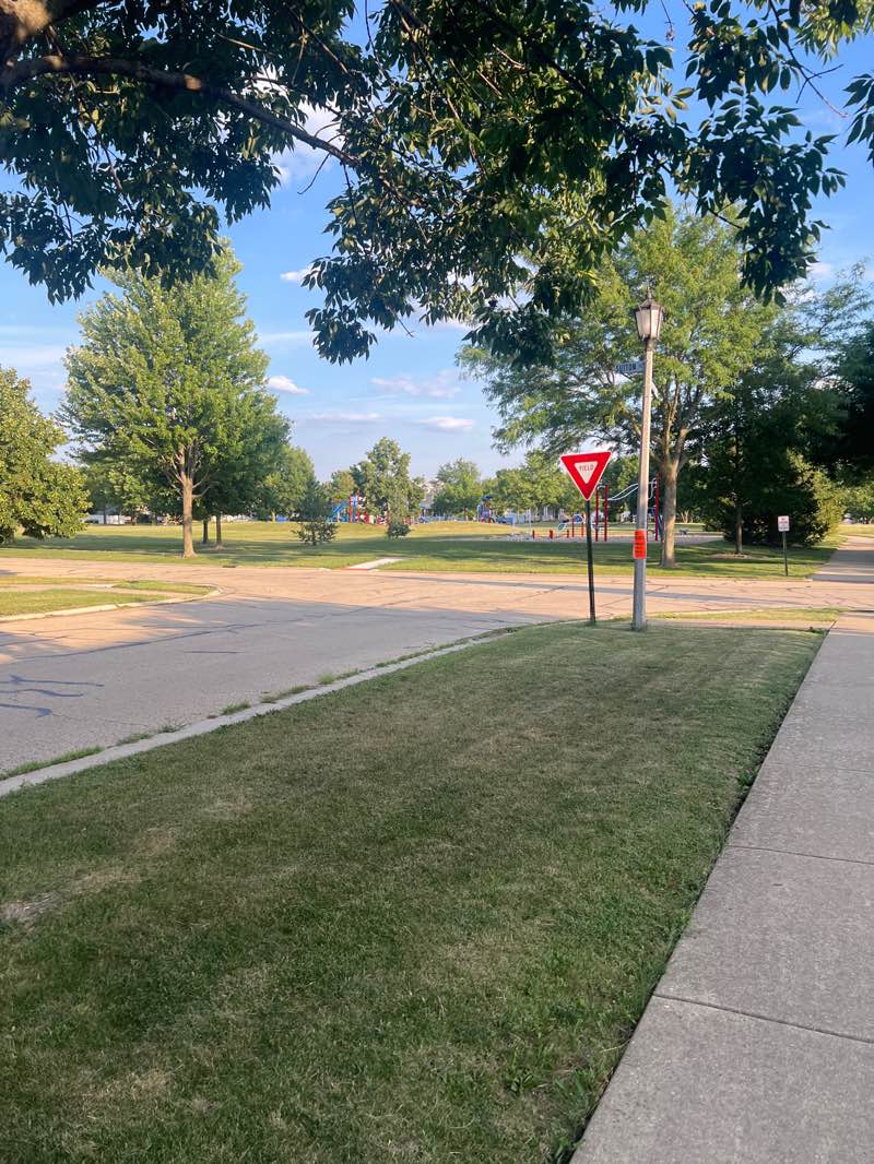 walking near me in Freedom Park in summer