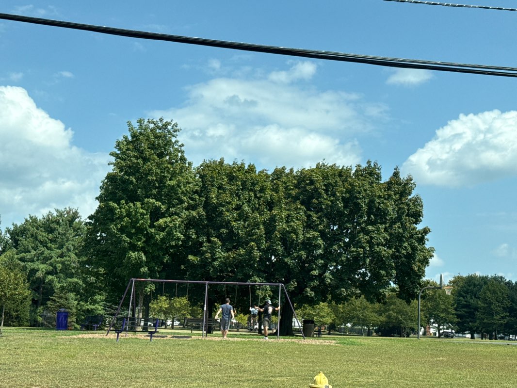 walking near me in Limewood Drive Park in autumn