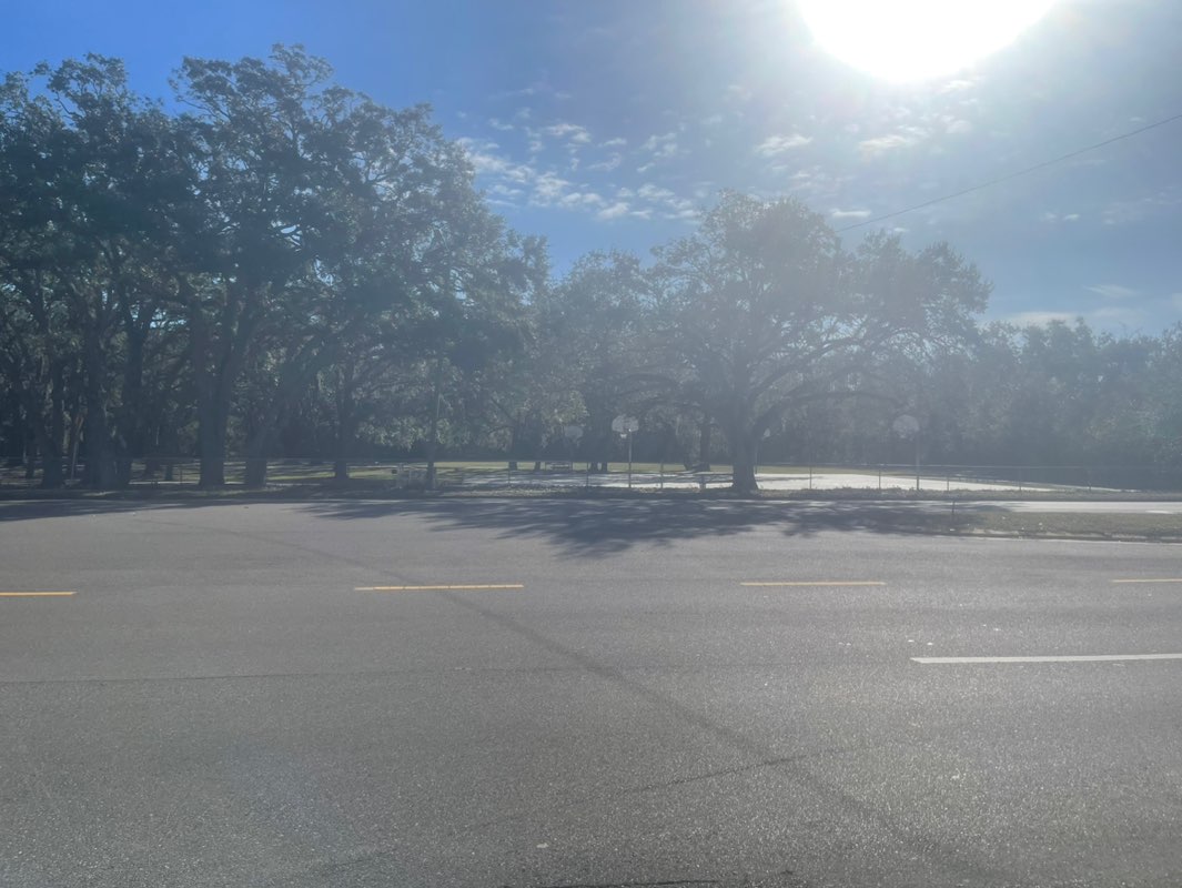 walking near me in Country Run Park in winter