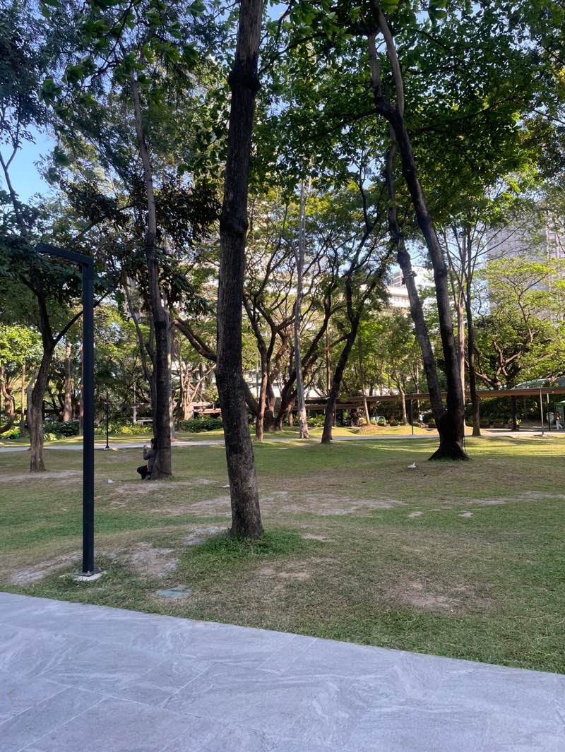 walking near me in Ayala Park in spring