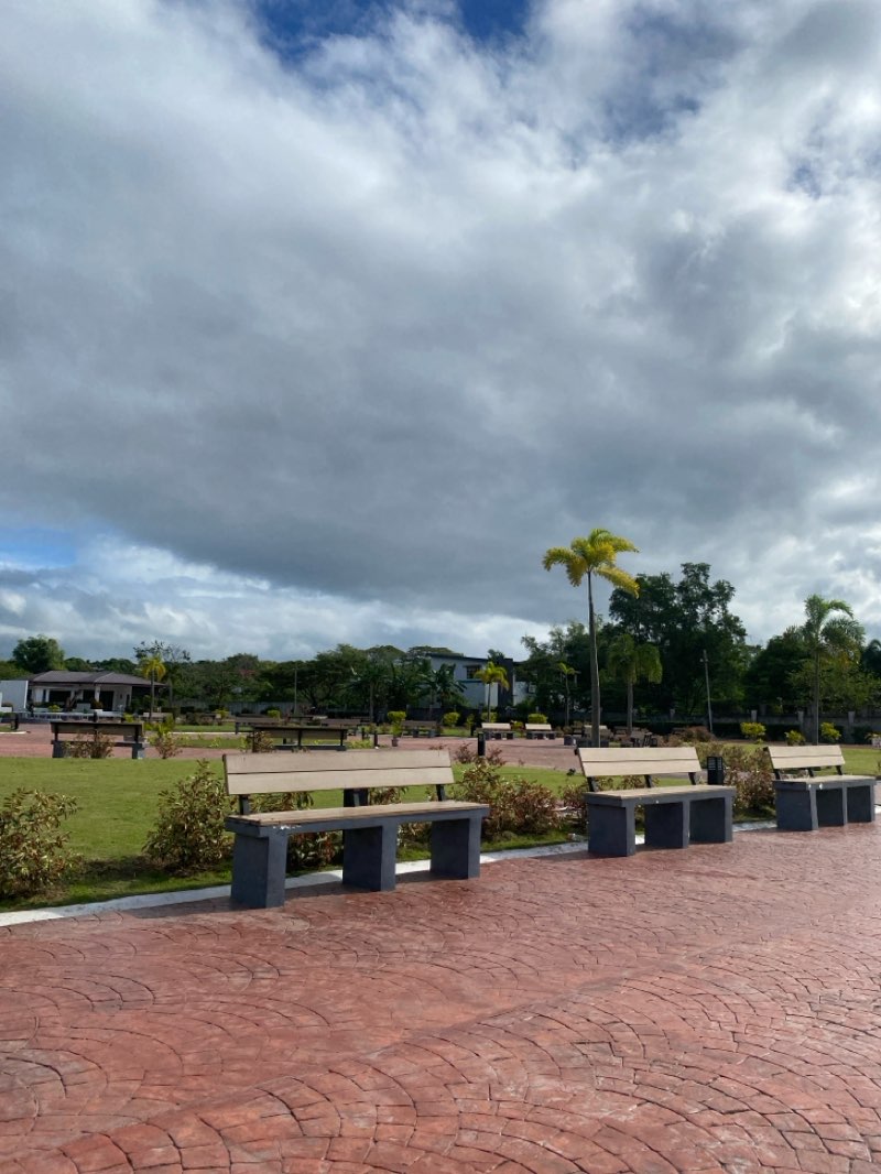 walking near me in San Jose del Monte People's Park in winter