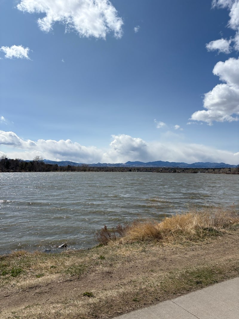 walking near me in Lake Arbor Park in spring
