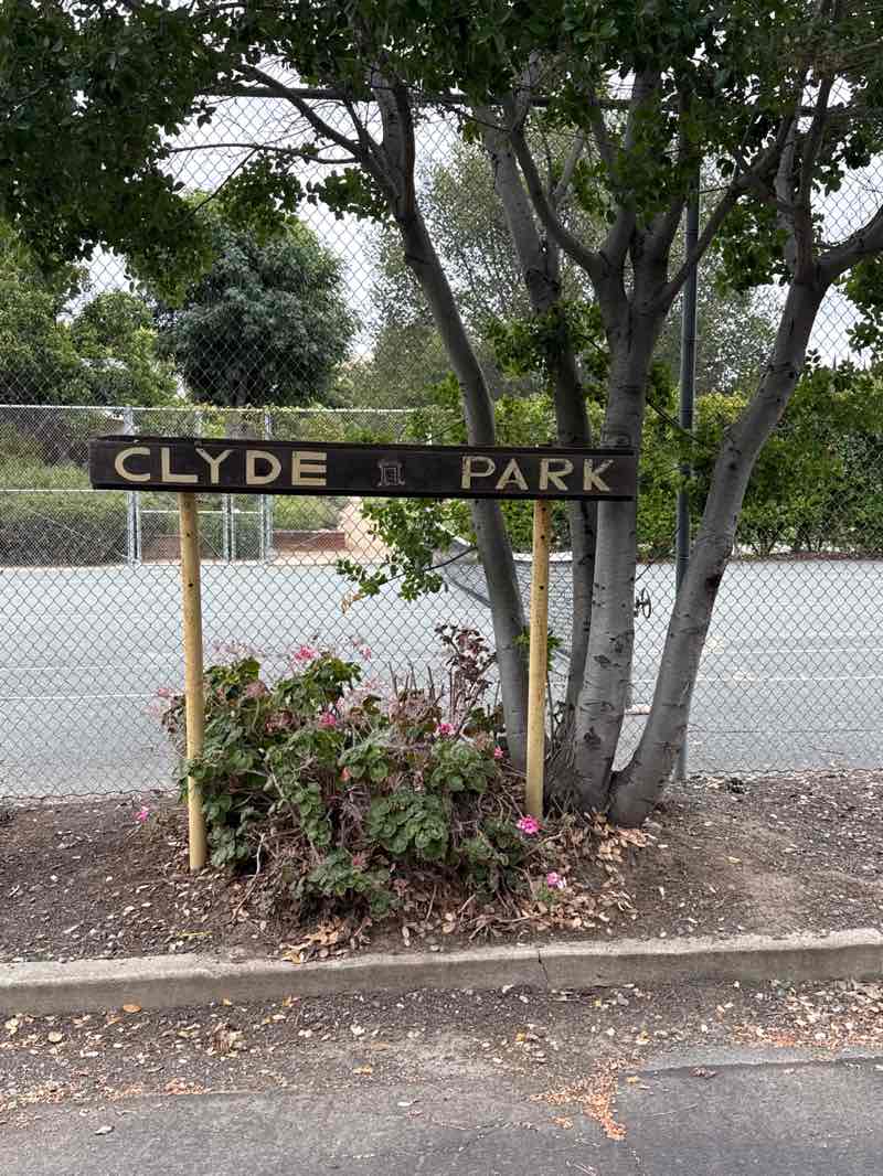 walking near me in Clyde Park in spring
