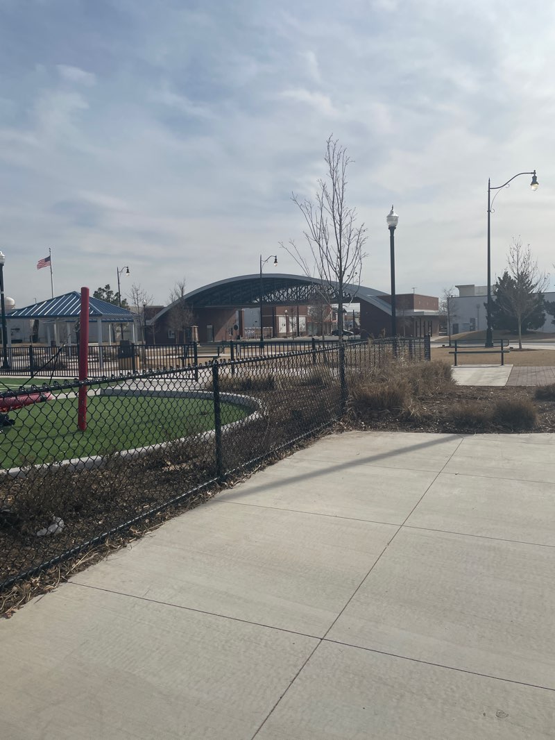 walking near me in Charles Johnson Park in winter