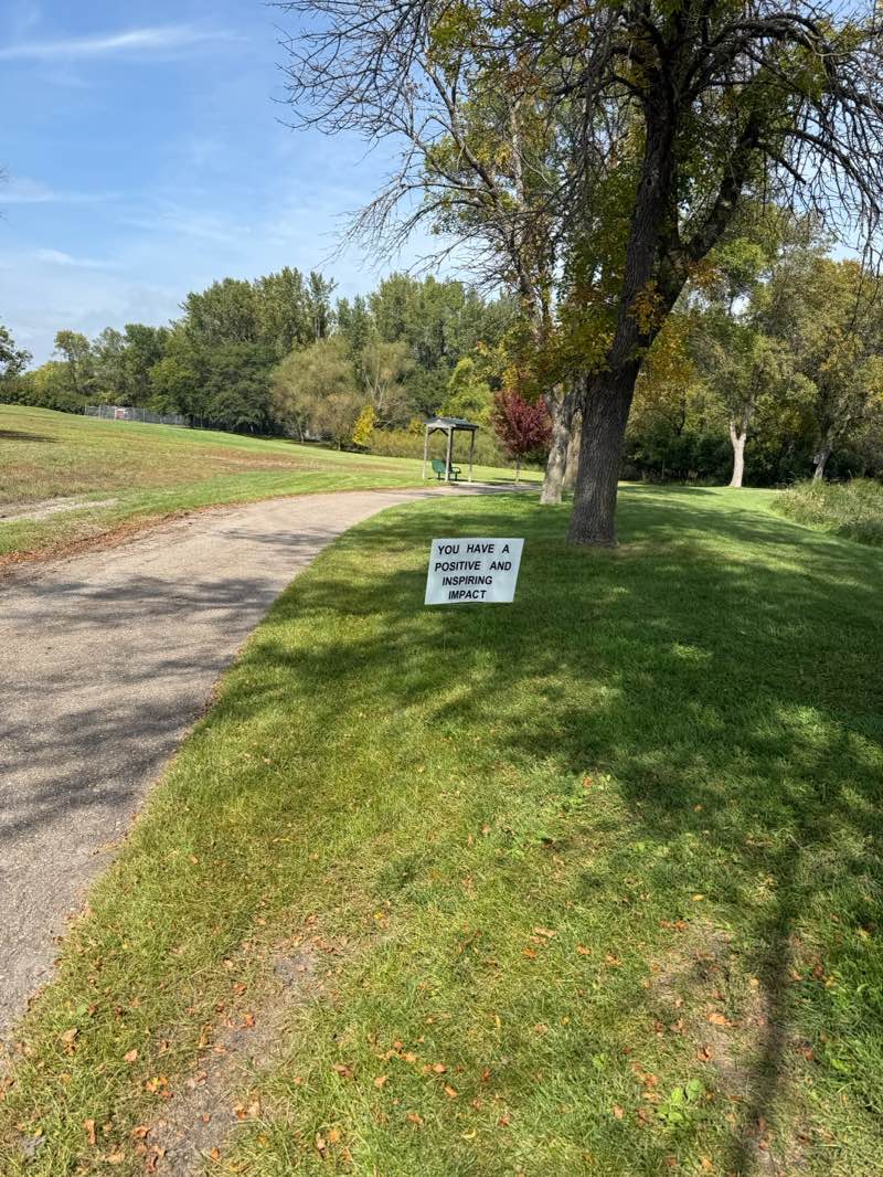 walking near me in Bramble Park in autumn