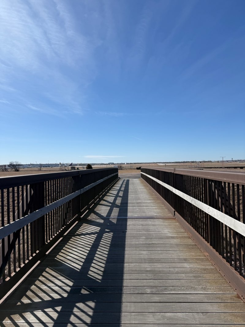 walking near me in Yankton Trails Park in winter