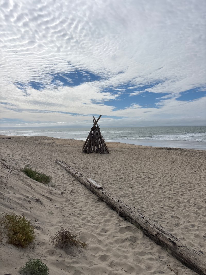 walking near me in Salinas River State Beach in spring